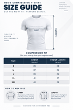 Men's compression T-shirt White