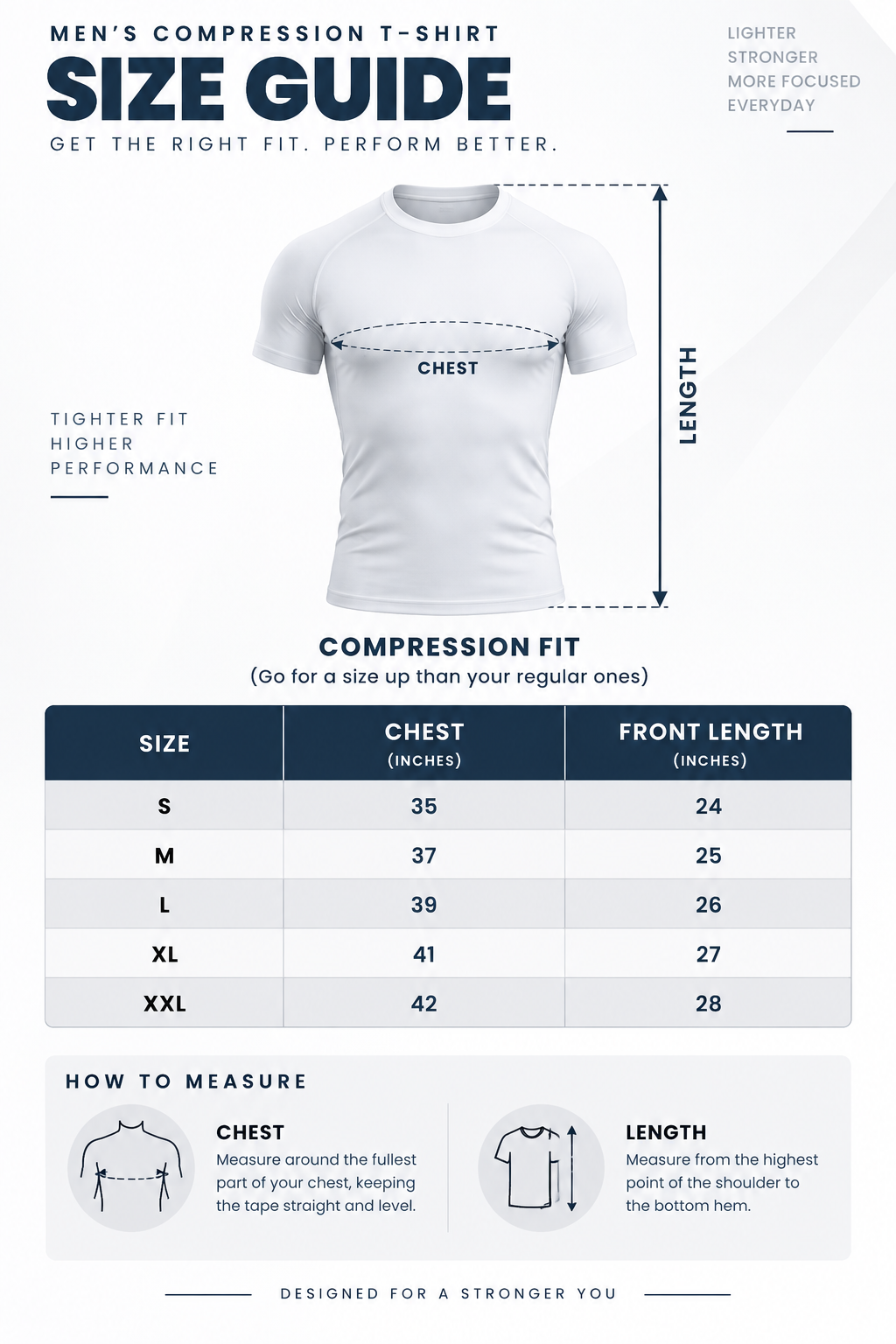 Men's compression T-shirt White
